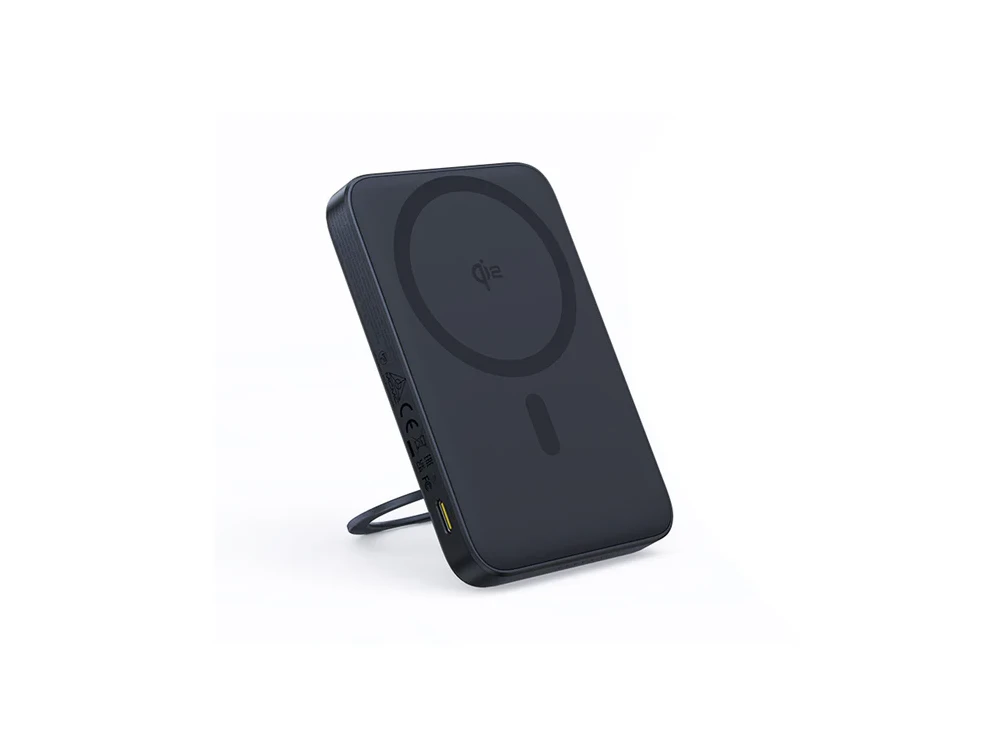 Baseus PicoGo Magnetic Power Bank 5000mAh Qi2 15W MagSafe + Built-in USB-C – Black – view 2