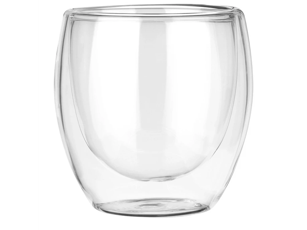 Vilde Premium Double-Walled Borosilicate Glass Espresso / Cappuccino Cups Set of 2 × 250ml – view 2