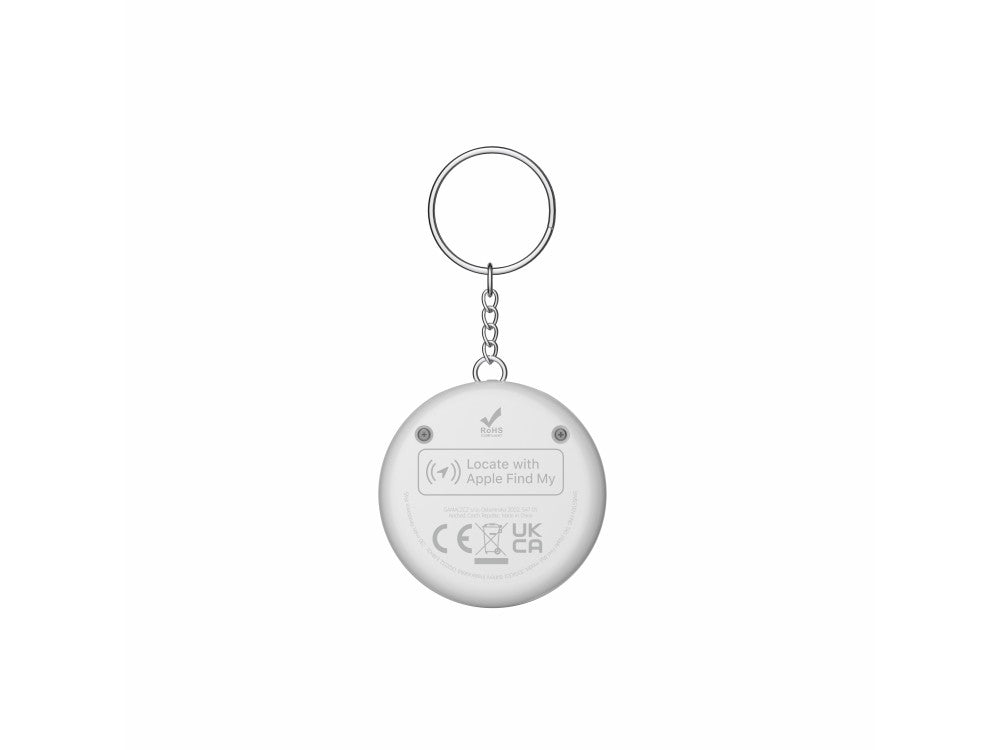 Swissten Ultra Slim Find Tag – Apple Find My Smart Locator, IP45, White – view 2