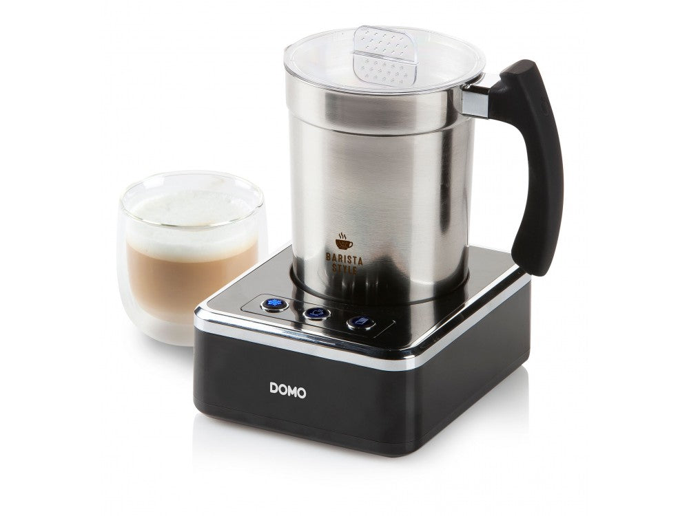 DOMO Perfect Foam Milk Frother DO717MF – Hot & Cold, Stainless Steel, 200ml – view 2