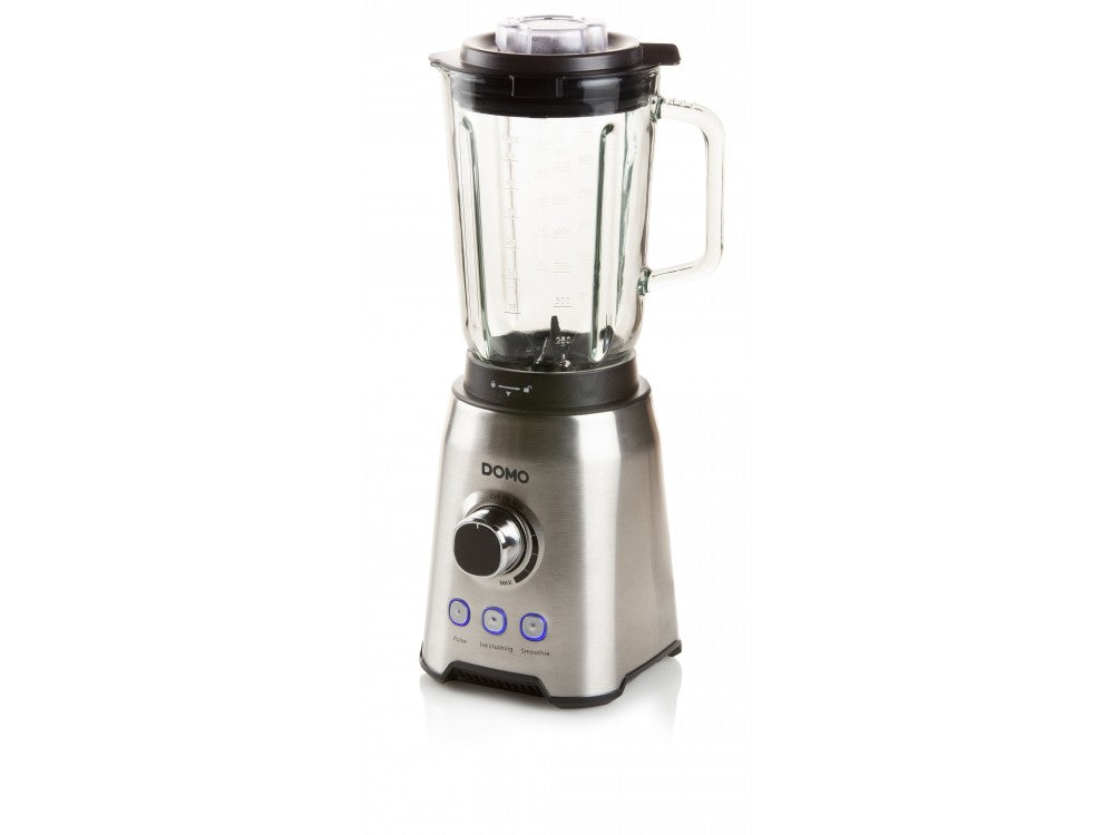 DOMO Blender 1000W 1.5L Glass Jar – 6 Blades 20,000 rpm, Variable Speed, 3 Programs – view 2