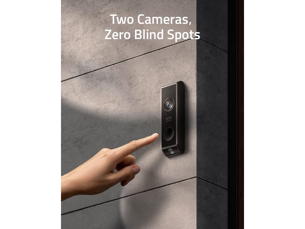 Anker Eufy Doorbell Dual Camera 2K – AI Human Detection, Delivery Guard, 2-Way Audio – view 2