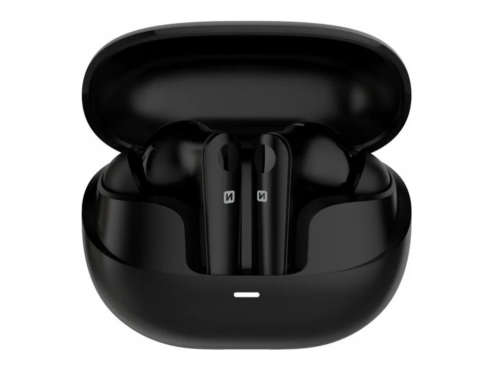 Swissten Focus In-ear Bluetooth 5.3 Earbuds with ANC – 28h, Charging Case, Black – view 3