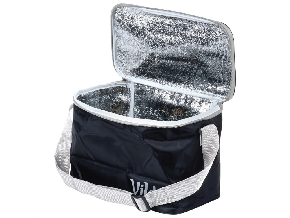 Vilde Cooler Bag 10L Insulated Shoulder Bag – Waterproof, 31×17.5×20cm, Black – view 3