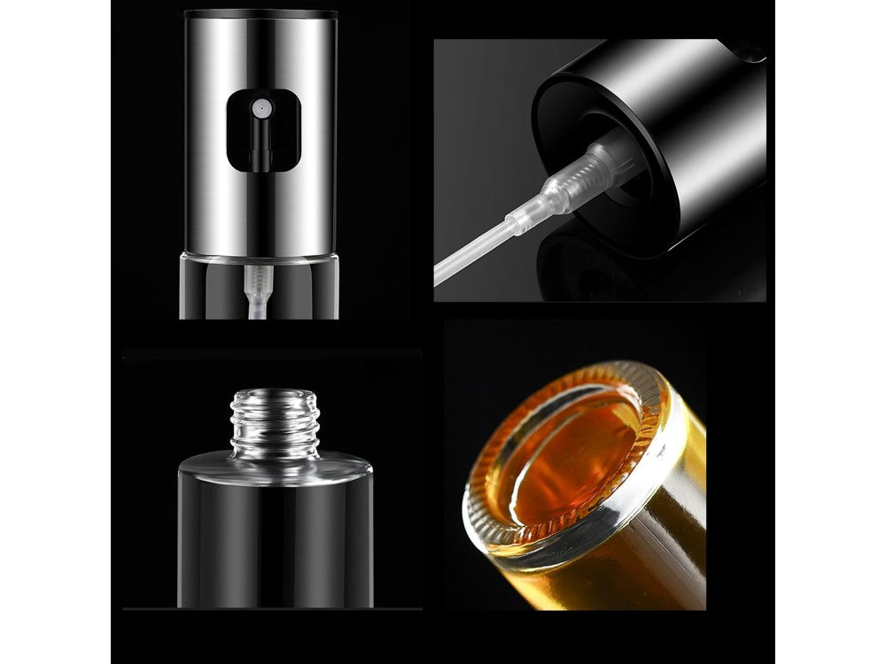 AJ Oil Glass Sprayer for Cooking 100ml – BPA-Free, Stainless Steel 304 – view 4