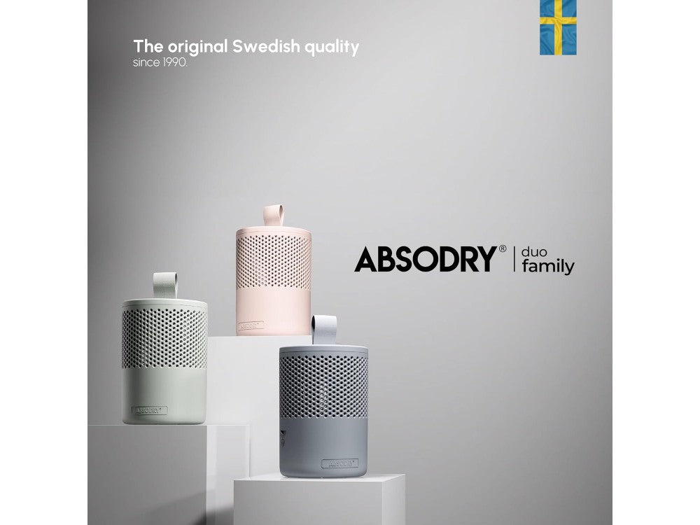 Absodry Duo Family Bag Dehumidifier – Battery & Mains Free, Up to 50m³, Blue – view 4