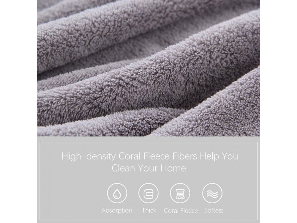 AJ Kitchen Dishcloths 30x30cm – Coral Fleece Microfiber, 10-Pack, Assorted Colours – view 4