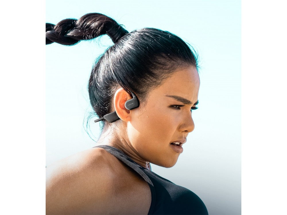 Swissten Gym Open Ear Bluetooth 5.2 Handsfree Sweat-Resistant Earbuds – Black – view 4