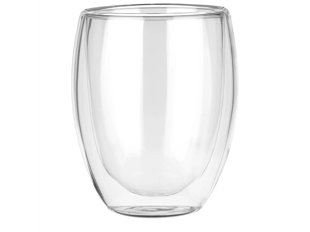 Vilde Premium Double-Walled Borosilicate Glass Cappuccino / Latte Macchiato Cups Set of 2 × 370ml – view 4