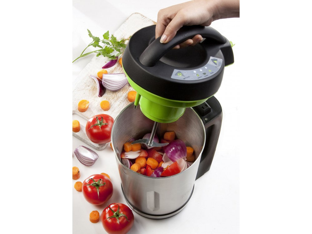 DOMO Soup Maker DO498BL – 1.6L Cooking Blender, 3 Programs, Silver – view 4