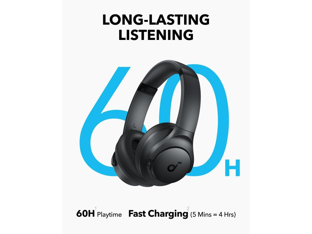 Anker Soundcore Q11i Bluetooth 5.3 Headphones – Hi-Res Audio, Deep Bass, 60h Battery, Dark Grey – view 4