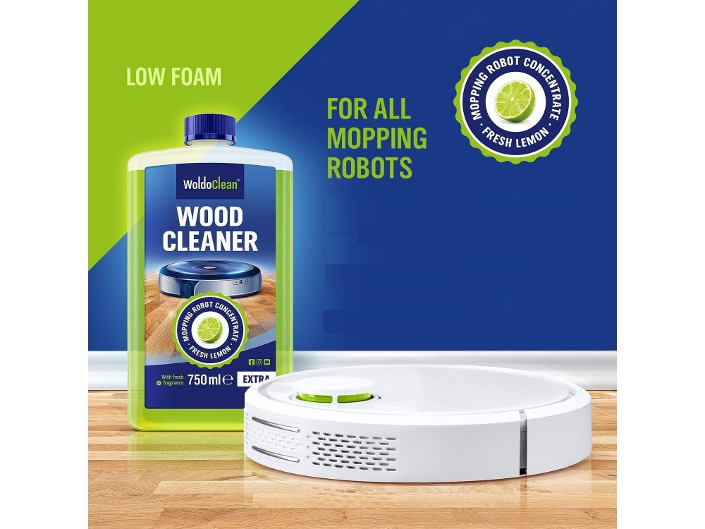 WoldoClean Wood Cleaner 750ml Concentrated Floor Detergent for Wood & Robot Mops – Lemongrass – view 5