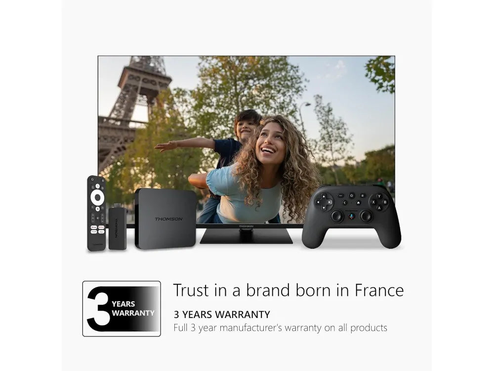 Thomson Google TV Streaming Box 240 – Android 12, 4K Ultra HD, Dolby Atmos, Chromecast – view 5