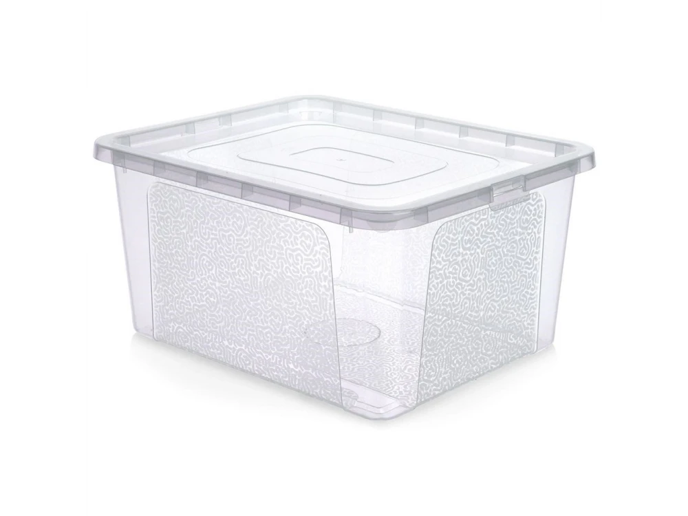 Vilde Storage Container 20L – Stackable Plastic Storage Box 40 × 33 × 20 cm with Lid – view 5