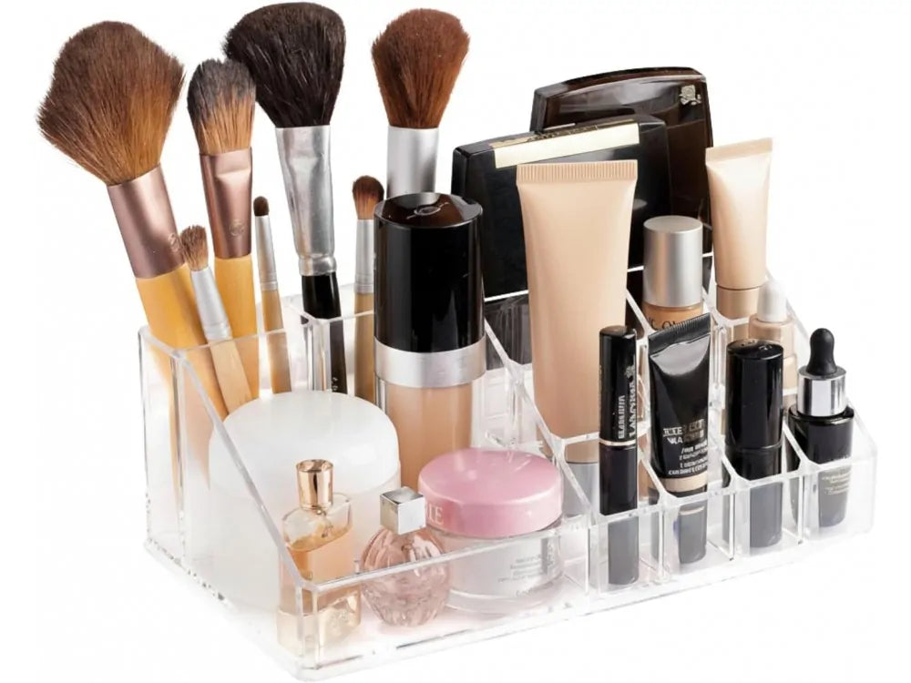 AJ Makeup & Cosmetics Organizer with 4 Drawers – Transparent – view 5