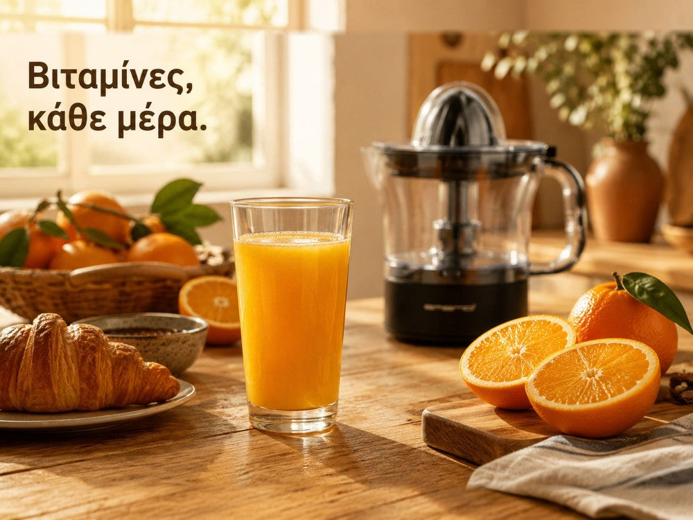 Emerio Citrus Juicer Electric 700ml 40W with Cones for Oranges & Limes – Black – view 5