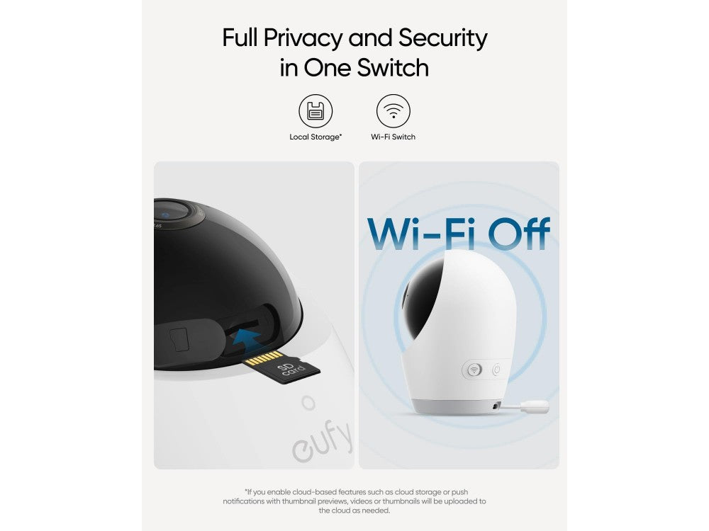 Anker Eufy E21 Baby Monitor 4K UHD – 5" Screen, 8× Zoom, Pan & Tilt, Hybrid WiFi/No WiFi – view 7