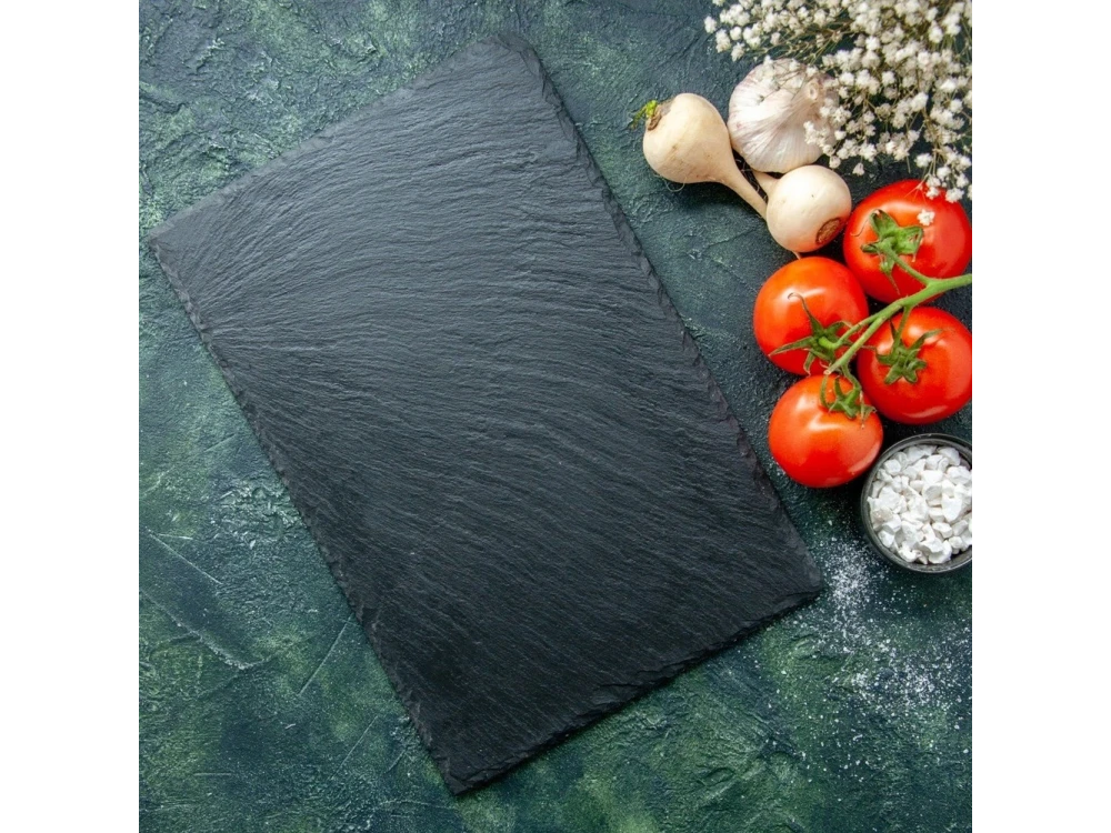 Vilde Natural Slate Stone Serving Tray 30×20cm – view 7
