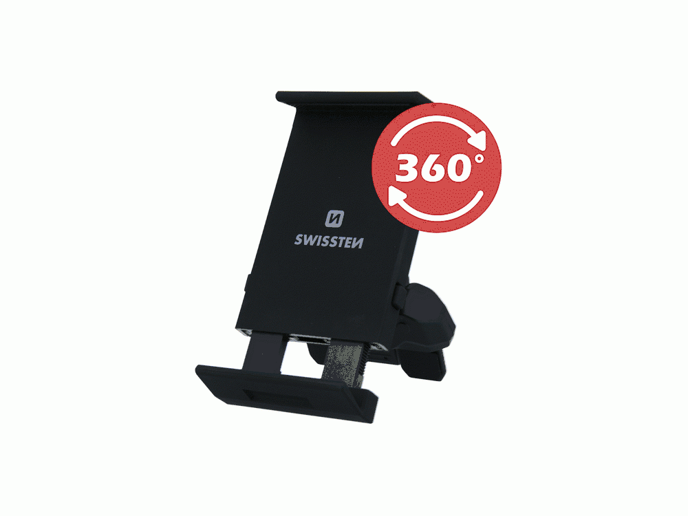 Swissten S-GRIP T1-CD1 Car CD Slot Phone & Tablet Holder – Adjustable, Black – view 8