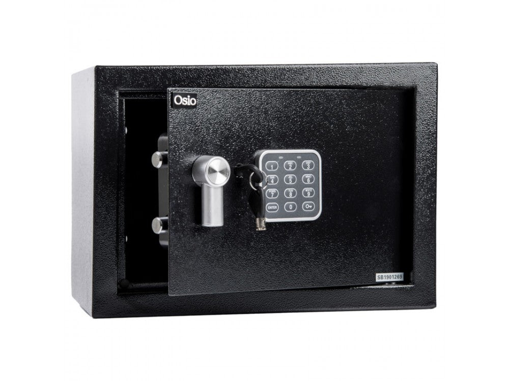 Osio OSB-2535BL Electronic Safe 35x25x25cm with Digital Lock, Black – view 8