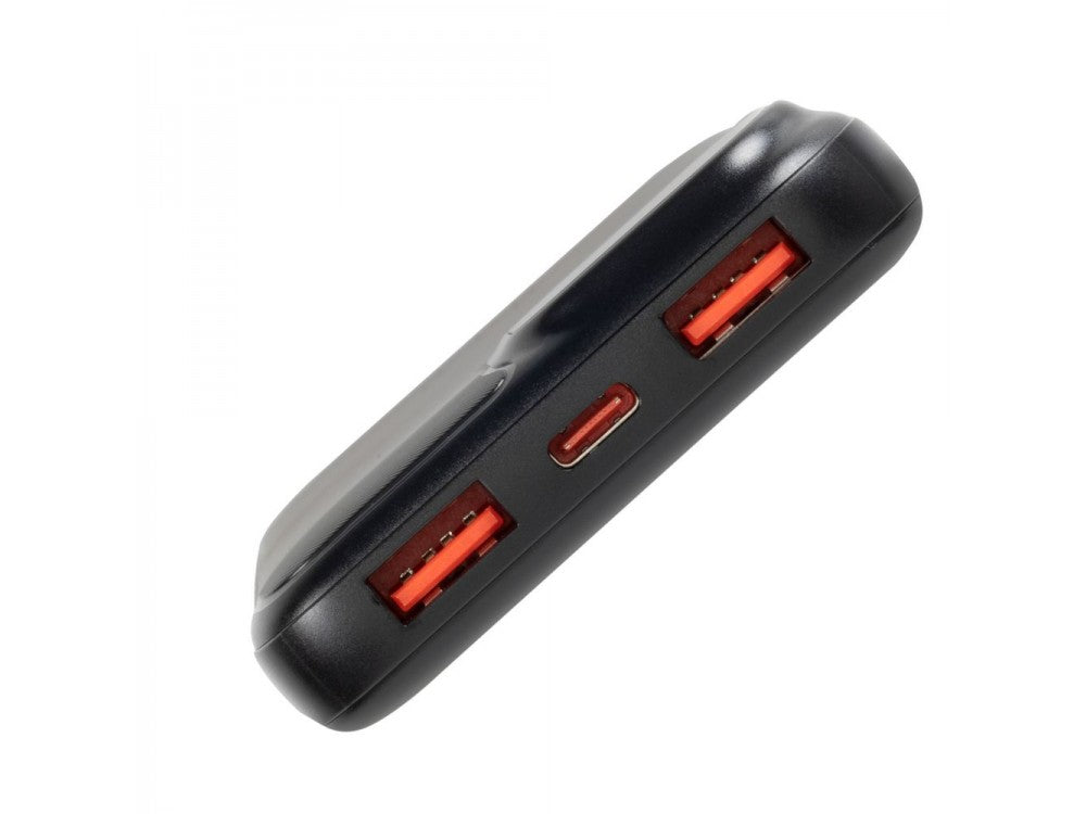 Rivacase VA2511 10000mAh Power Bank 20W USB-C PD QC3.0 with LCD Screen – Black – view 9