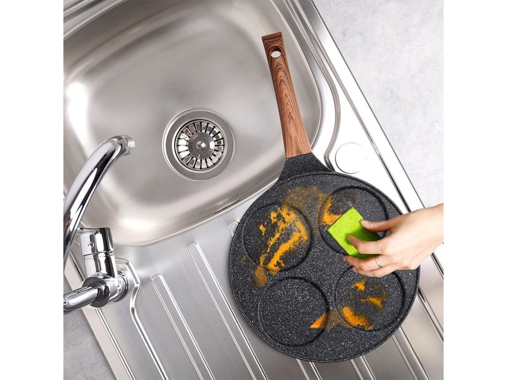 Vilde Premium Four-Cup Egg Pan 26cm – Granite Non-Stick, Induction-Ready – view 9
