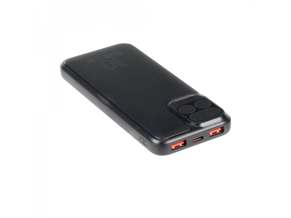 Rivacase VA2511 10000mAh Power Bank 20W USB-C PD QC3.0 with LCD Screen – Black – view 11