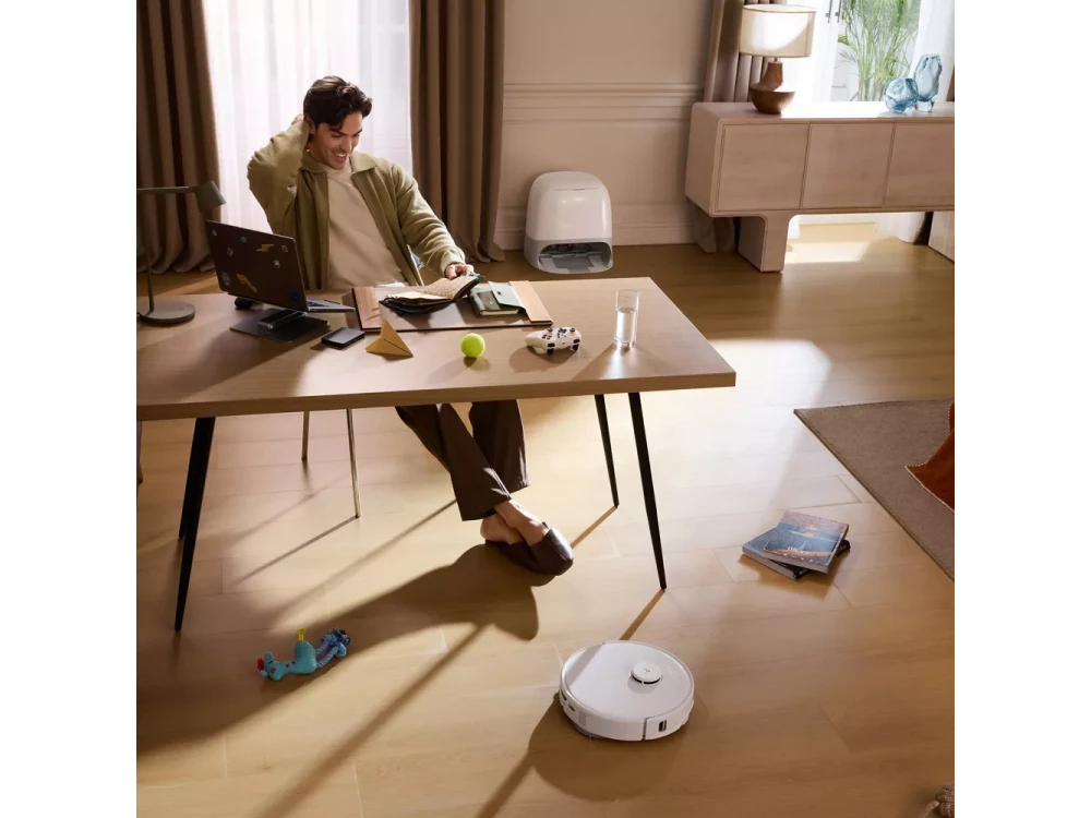 Roborock Q Revo Curv 5A1 Robot Vacuum & Mop 17000Pa with Auto Mop Lifting – White – view 17