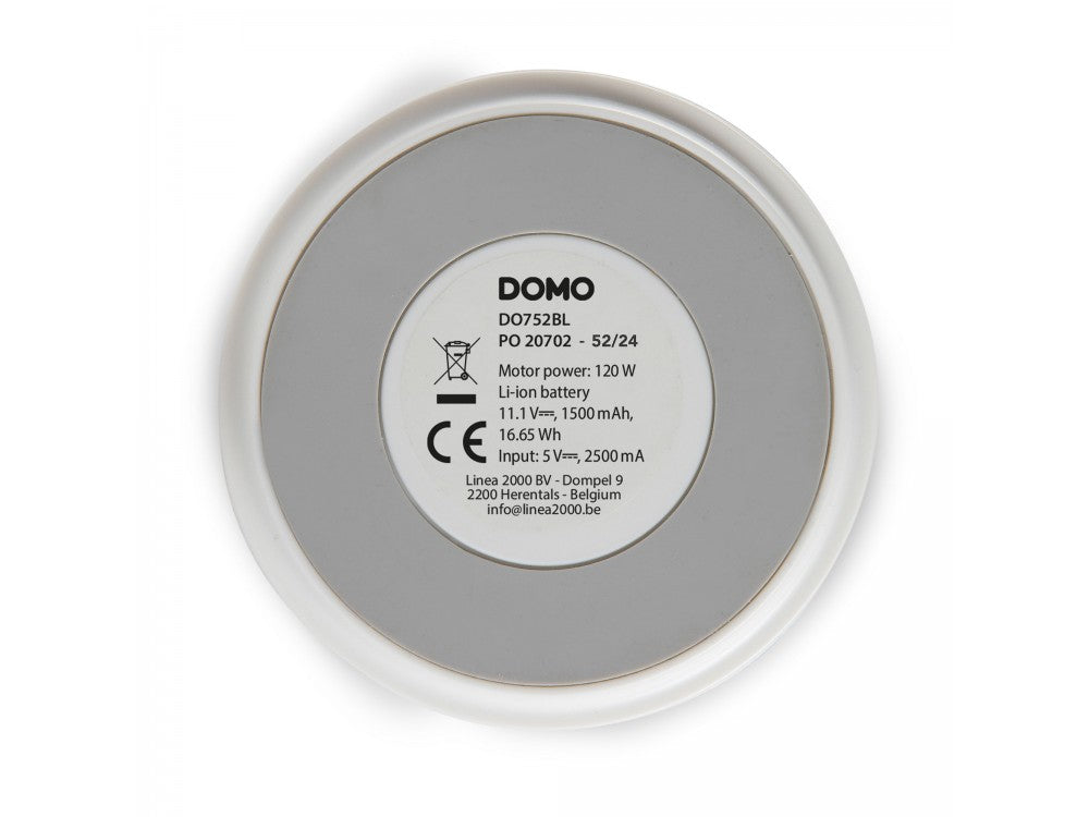 DOMO XPower Blender-to-Go 600ml Portable Battery Blender USB-C Rechargeable – view 22
