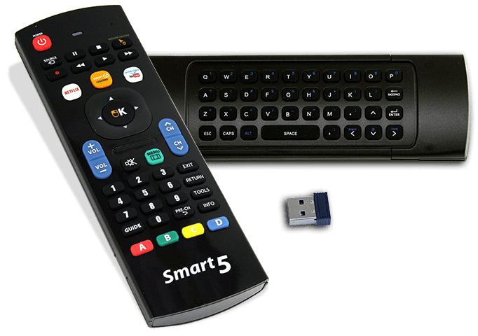 GBS Elettronica Universal TV Remote — Side View