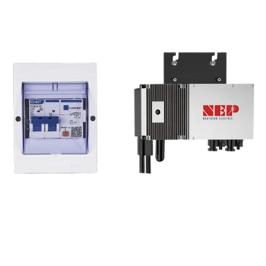 KIT SMART 3 Balcony Photovoltaic Wi-Fi Kit 300 W – 375 Wp Mono Panel & CEI-021 Inverter – view 3