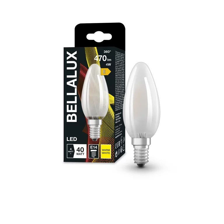 Ledvance Osram Bellalux LED Candle CLB40 E14 4 W 2700 K – 470 lm Warm White & 10000 h – view 2