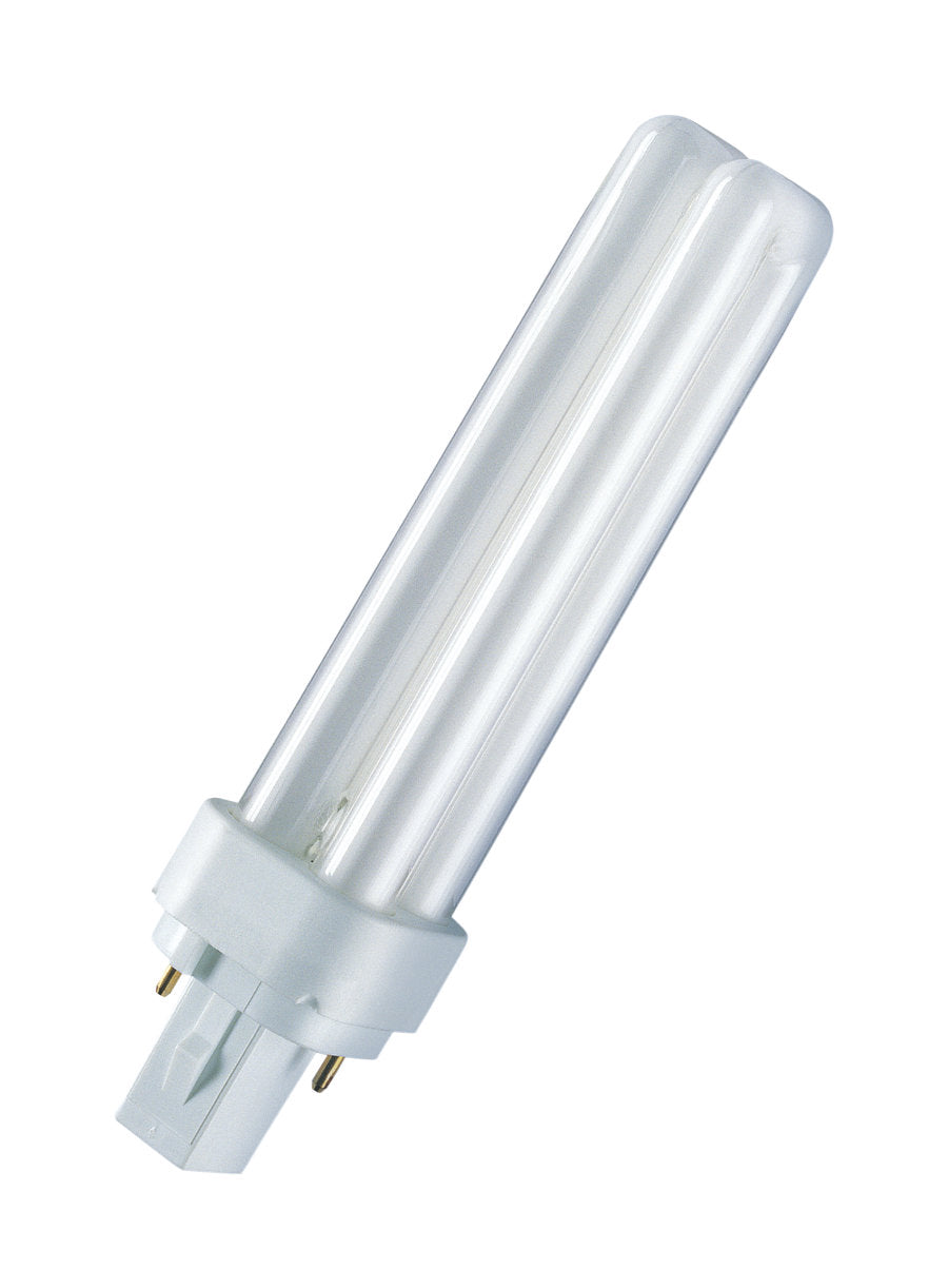 LEDVANCE OSRAM DULUX D 13W/840 CFL Lamp G24D-1 230V – 4000K Cool White & Ra ≥ 80 – view 2