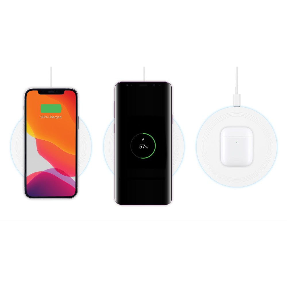 Manhattan I-CHARGE-WR15W Qi Wireless Charger 15W – USB-C Input & FOD Protection – view 5