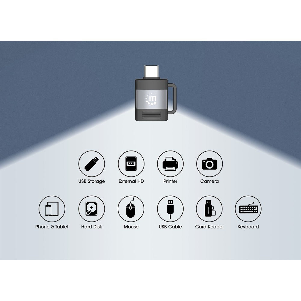 Manhattan IADAP USB31-AC-MULTI USB-C/USB-A Adapter Set – USB 3.2 Gen 1 & 5 Gbps – view 7