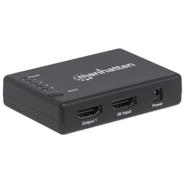 Manhattan IDATA HDMI-4K4PMH 4-Port HDMI Splitter 4K – Built-in Booster, HDCP 1.4 & 3D – view 5