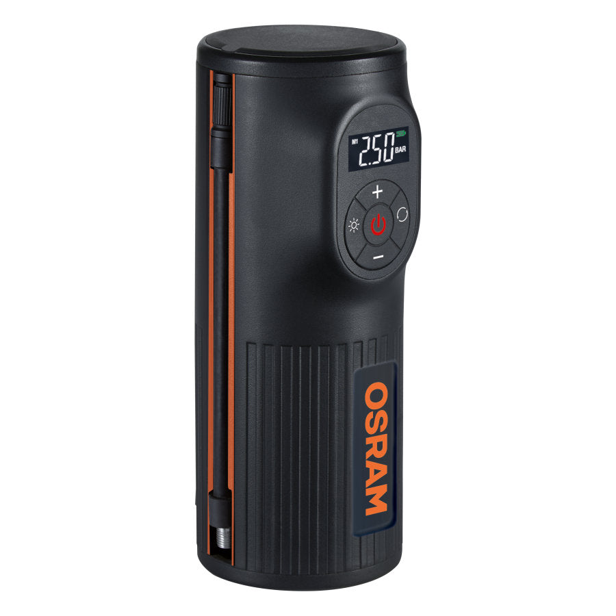OSRAM TYREinflate 2000 OTIR2000 Rechargeable Tyre Pump – 120 PSI, Auto-Stop & Power Bank – view 2