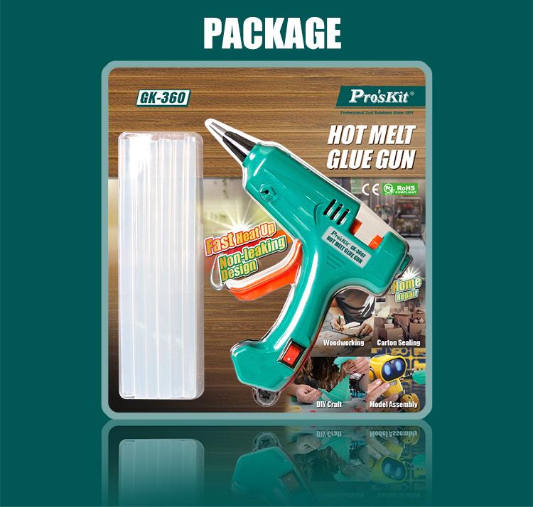 Proskit Hot Glue Gun — Side View
