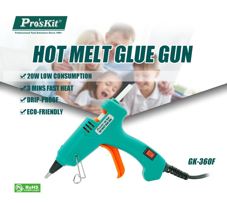 Proskit Hot Glue Gun — Detail View
