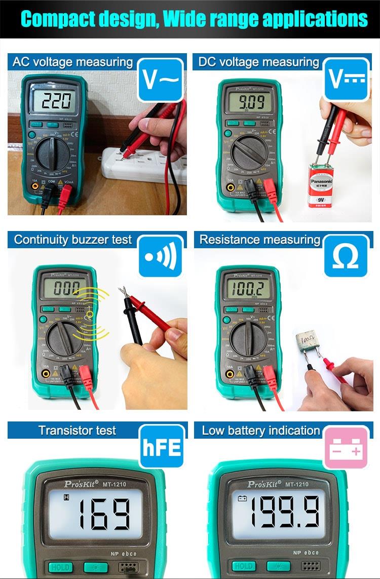 Proskit Digital Multimeter — Packaging