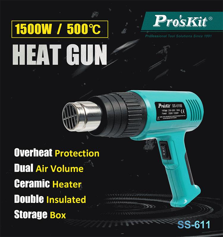 Proskit Heat Gun — View 6