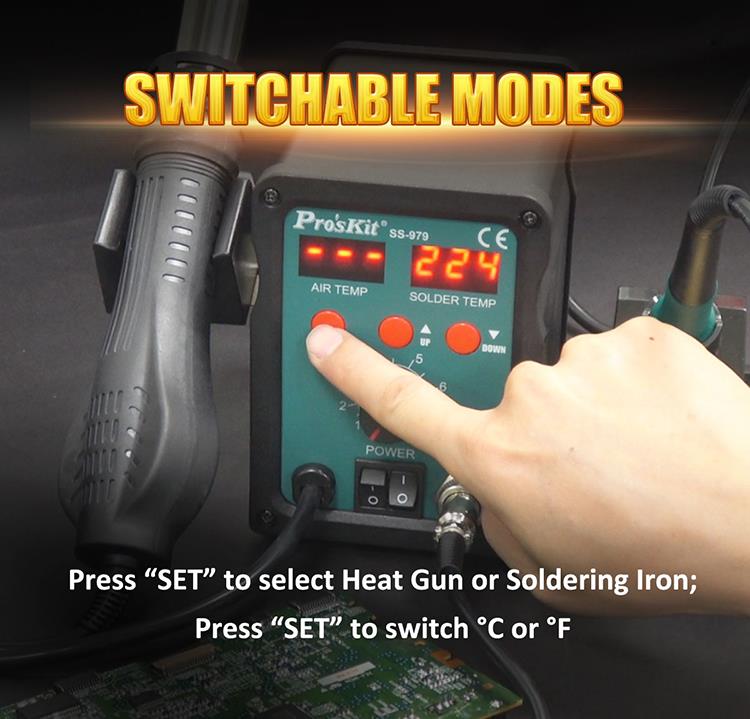 Proskit Soldering Station — View 11
