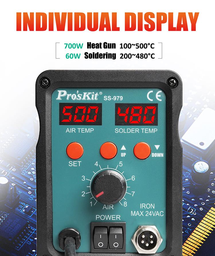 Proskit Soldering Station — View 6