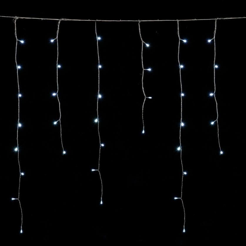 RP 240 LED Rain Curtain Lights 6m+3m – Cool White 6400K, IP44 & Asymmetric Flash Effect