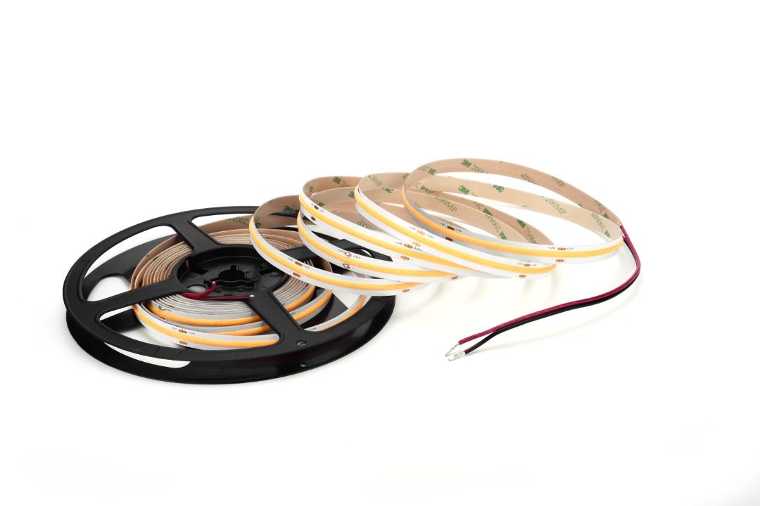 RP COB LED Strip 10m – 12W/m, 24V DC, 4000K Neutral White & IP20 Indoor Cuttable – view 2