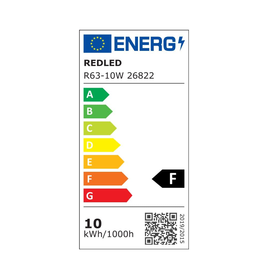 RP R63 LED Reflector Bulb 10 W E27 4000 K – 970 lm Cool White, 180° Beam, Non-Dimmable – view 2
