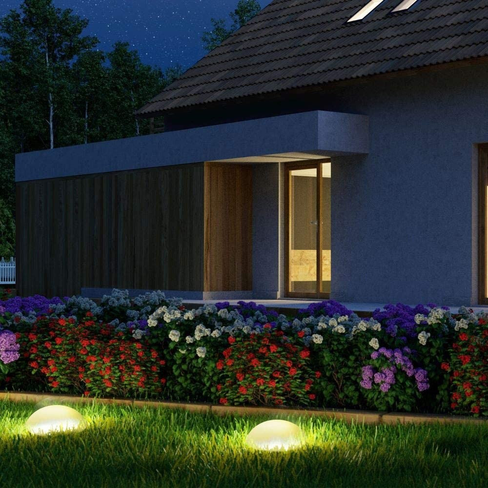 Techly I-LED HALFB Outdoor RGB LED Half-Sphere Lamp IP67 - view 6