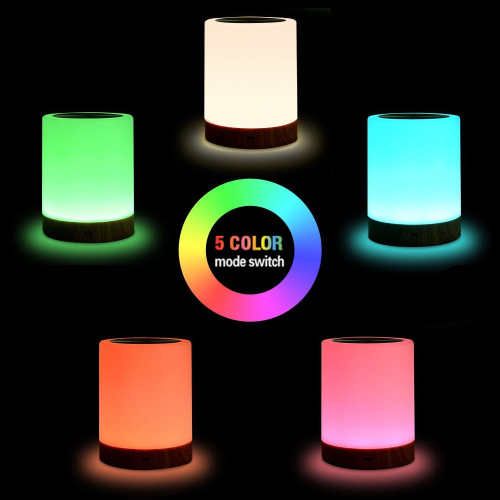 Techly USB Smart Touch LED Lamp 5 Colors with Dimmer - view 2