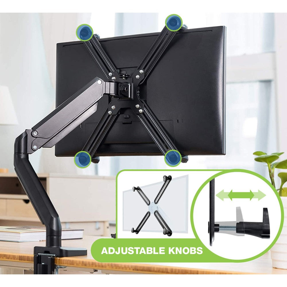 Techly ICA-LCD VESA-M100 Non-VESA Mount Adapter for 13-27" Monitors - view 2