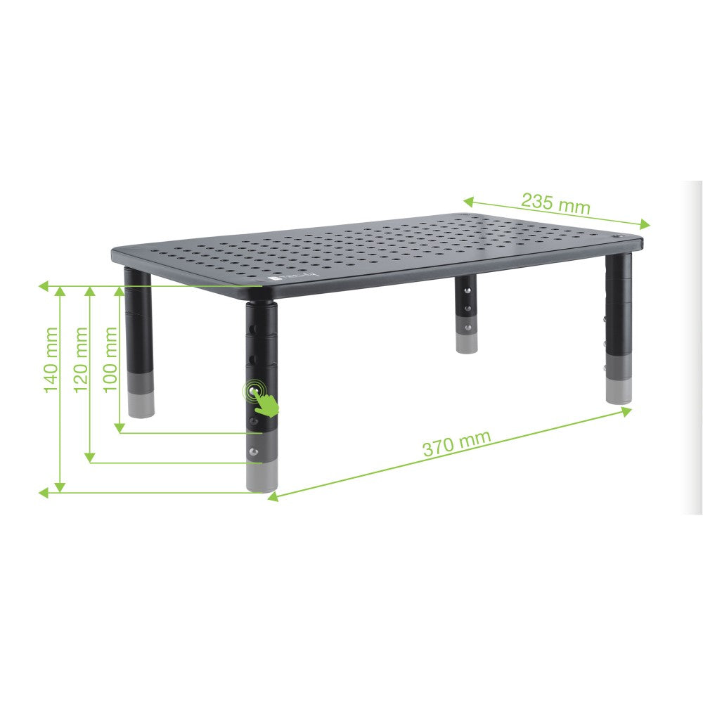Techly ICA-MS 481 Height Adjustable Monitor Riser — View 3